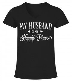 25% OFF - MY HUSBAND IS MY HAPPY PLACE!