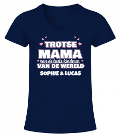 Gepersonaliseerde Mama T-shirt