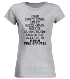 ICH BIN EINE ZWILLINGE-FRAU