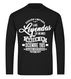 Leyendas nacen en diciembre 1985