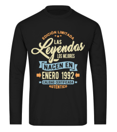 Las leyendas nacen en enero 1992