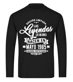 Leyendas nacen en mayo 1985