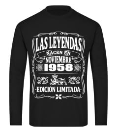 Leyendas nacido en noviembre 1958