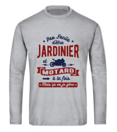 jardinier et motard a la fois