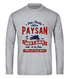 paysan et motard a la fois