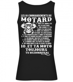 Les 10 Commandements Du Motard  T-shirt