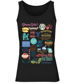 Gilmore Girls - Inforgraphic Shirt