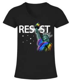 LGBT RESIST USA T SHIRT