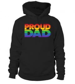Gay Pride Shirt Proud Dad LGBT T-Shirts