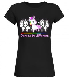LGBT - Unicorn Dare to be Difference Funny T-Shirt - Limited Edition