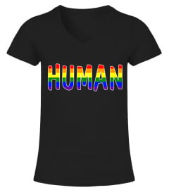Human LGBT Lesbian Gay Bisexual Transgender Pride Shirt - Limited Edition