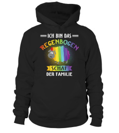 T-Shirt LGBT Gaypride Ich bin das Regenbogen Schaf der Familie