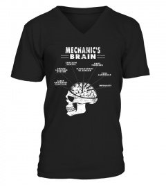  Mechanic S Brain Mechanics Tshirts Mechanics Shirt Funny