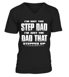 Step dad gift shirt for father's day