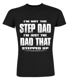 Step dad gift shirt for father's day