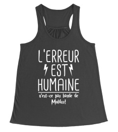 L'Erreur est humaine bande de moldus! Humour - Harry Potter - VERSION N°1