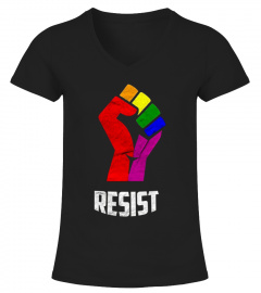 Resist Flag National Pride March T-Shirt