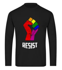 Resist Flag National Pride March T-Shirt