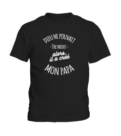 Body/T-Shirt Dieu ne pouvait être partout alors il a créé mon papa | Cadeau T-Collector®