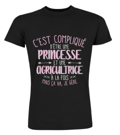 C'est compliqué d'être une princesse et une agricultrice à la fois mais ça va, je gère | Cadeau T-Collector®