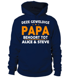 DEZE GEWELDIGE PAPA BEHOORT TOT GEPERSONALISEERD TSHIRT