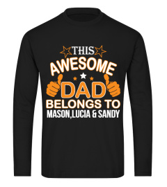 THIS AWESOME DAD BELONGS TO