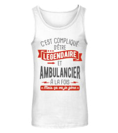 T-shirt ambulancier legendaire