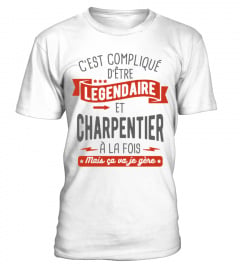 T-shirt charpentier legendaire