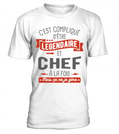 T-shirt chef legendaire