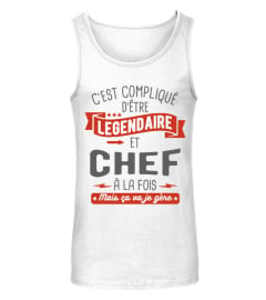 T-shirt chef legendaire