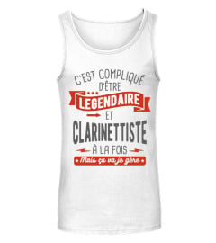 T-shirt clarinettiste legendaire