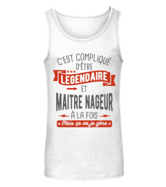 T-shirt maitre nageur legendaire