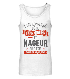 T-shirt nageur legendaire