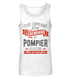 T-shirt pompier legendaire