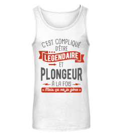 T-shirt plongeur legendaire