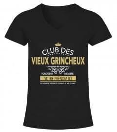 CLUB DES VIEUX GRINCHEUX PERSONNALISÉ