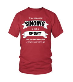 Singing is Sport!