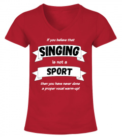 Singing is Sport!
