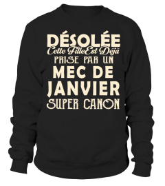 DESOLEE CETTE FILLE EST DEJA PRISE PAR MEC DE JANVIER  T-shirt