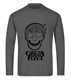 Greta Van Fleet – Flower Power skull shirt