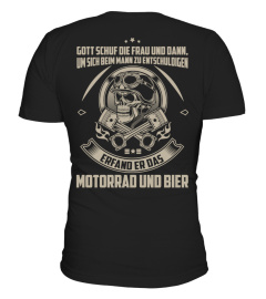 ERFAND ER DAS MOTORRAD UND BIER