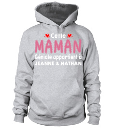 PERSONNALISÉ CETTE MAMAN GÉNIALE SHIRT