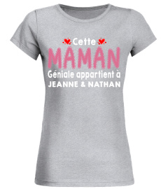 PERSONNALISÉ CETTE MAMAN GÉNIALE SHIRT