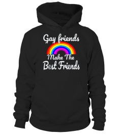 Gay Ally Best Friends T-Shirt Proud Pride Lgbt Allies