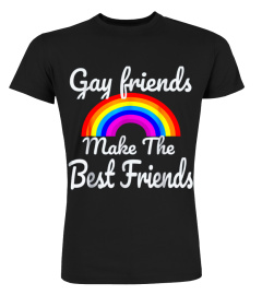 Gay Ally Best Friends T-Shirt Proud Pride Lgbt Allies