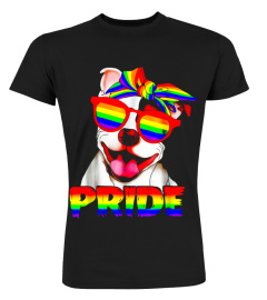 Pit Bull Gay Pride Shirt- Gay Lesbian Bi Pride 2018 Shirt