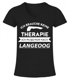 LANGEOOG Therapie T Shirt Pullover Hoodie Sweatshirt