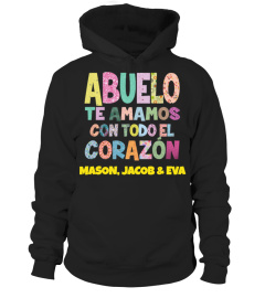 ABUELO TE AMAMOS CON TODO EL CORAZON