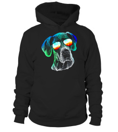 Great Dane Neon Dog Shirt