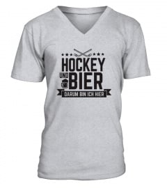 Eishockey Bier T-Shirt Lustig Musst Du haben Legendär